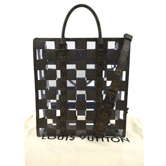 LOUIS VUITTON PVC Monogram Chess Standing Pouch 1150860