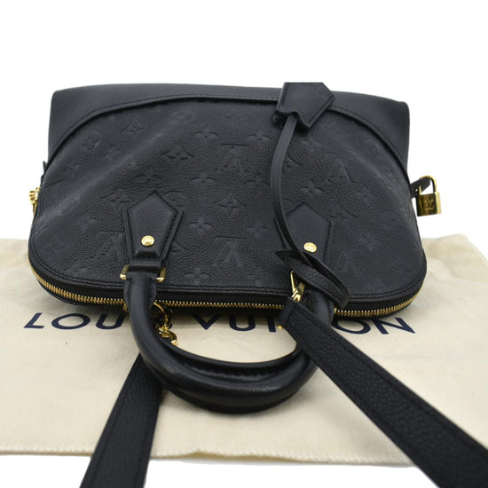 Louis Vuitton Monogram Empreinte Neo Alma PM Brown Pony-style calfskin  ref.703772 - Joli Closet