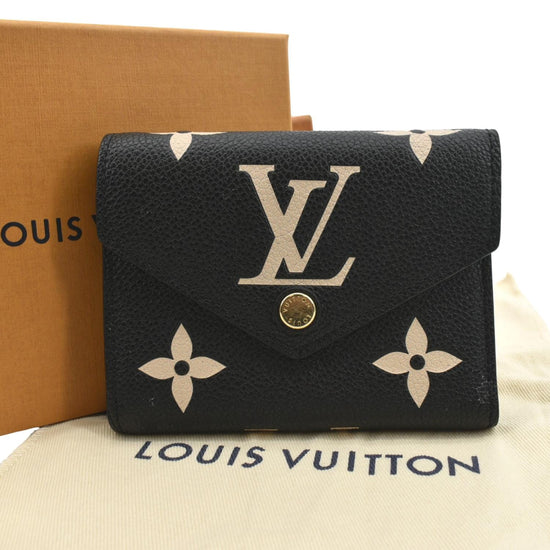 Louis Vuitton Victorine Wallet Monogram Canvas Fuchsia Pink Button