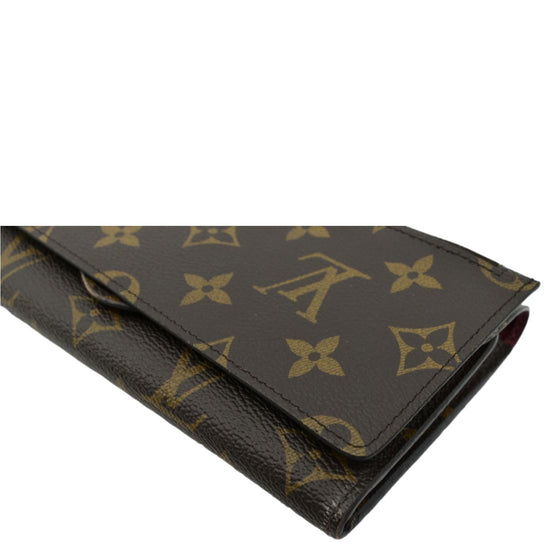 Louis Vuitton Josephine Monogram Canvas Wallet Brown