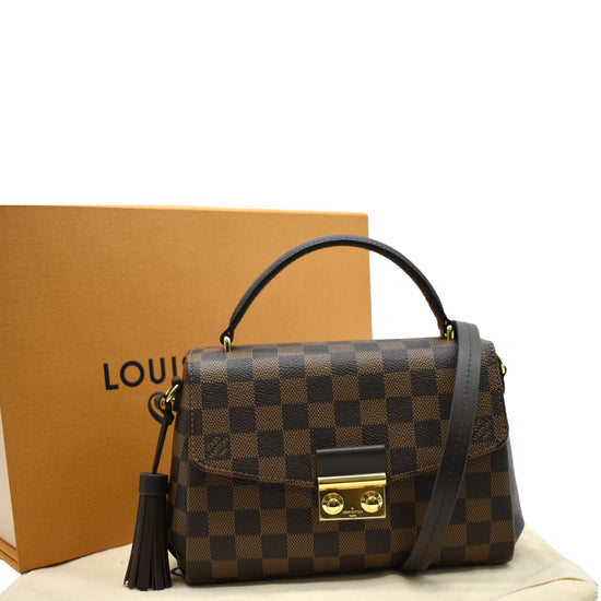Croisette crossbody bag Louis Vuitton Brown in Cotton - 33709400