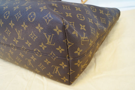 Used Louis Vuitton Raspail Mm Brw/Pvc/Brw Bag