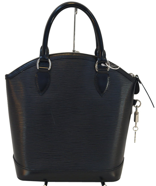 Lockit leather handbag Louis Vuitton Black in Leather - 24339998