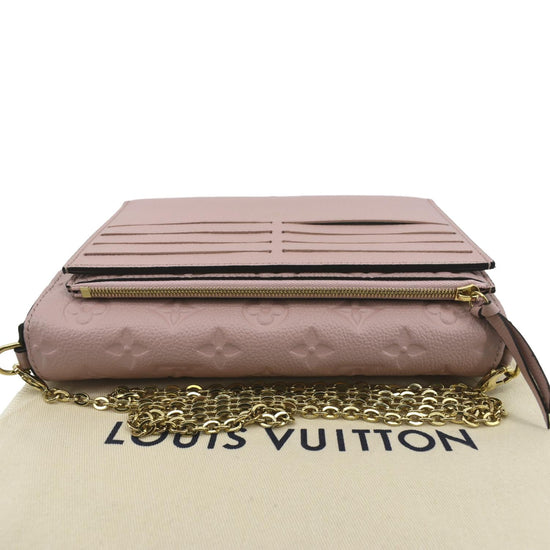 LOUIS VUITTON Monogram Animal Print Pochette Felicie Chain Wallet -  MyDesignerly