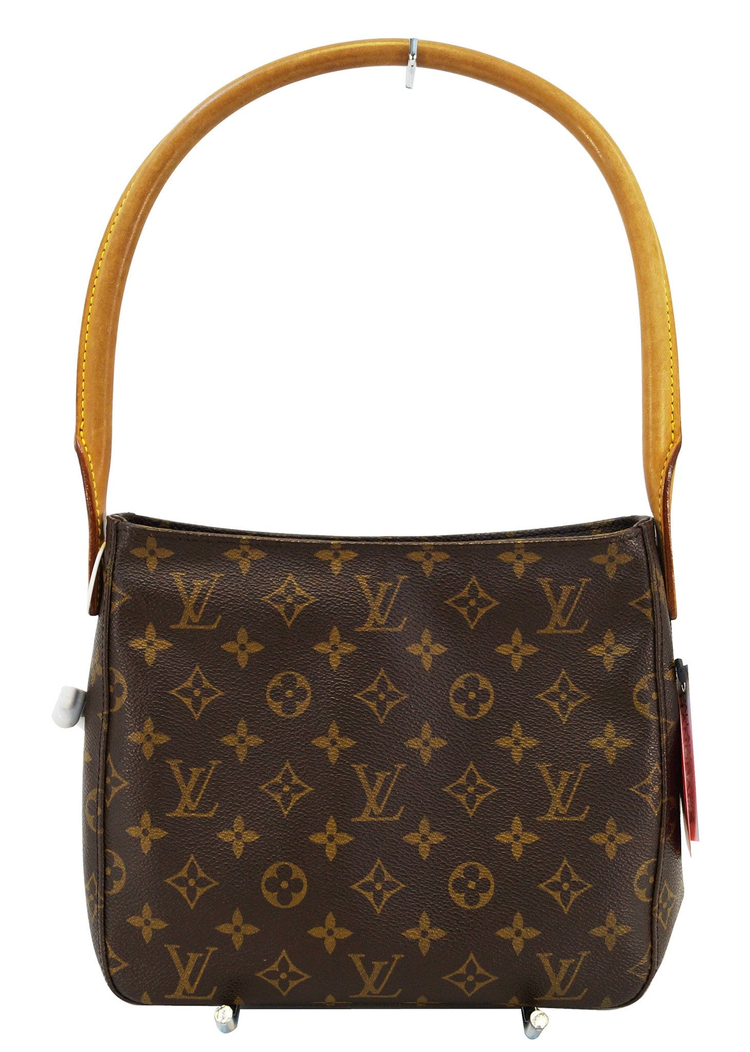 Authentic Louis Vuitton Shoulder Bag LV Looping GM Brown Monogram Pre-owned