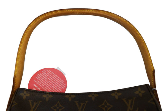 LOUIS VUITTON Authentic Monogram Looping MM Shoulder Bag Used from Japan