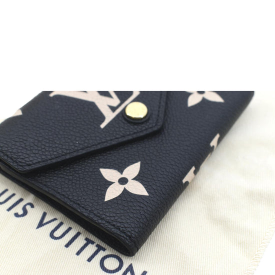 Louis Vuitton Victorine Wallet Bicolor Monogram Empreinte Giant