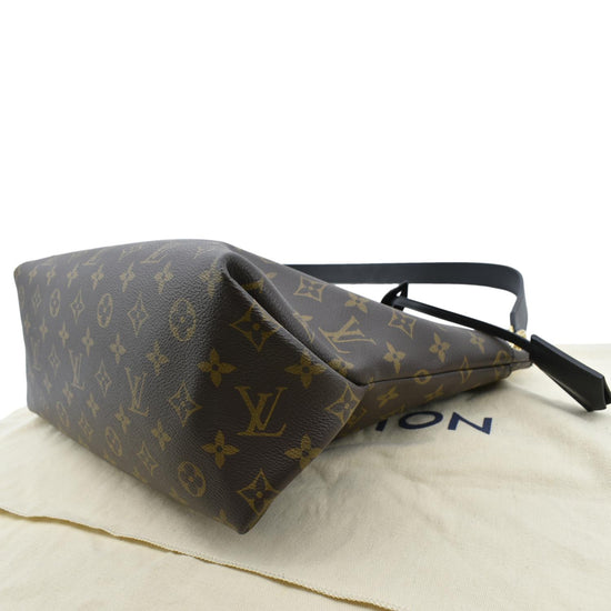 Louis Vuitton Flower Zipped mm Monogram Canvas Tote Bag Noir