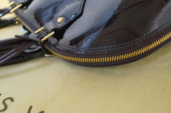 100% Authentic LV Vernis Sherwood PM Amarante Bag – Ann's Preloved