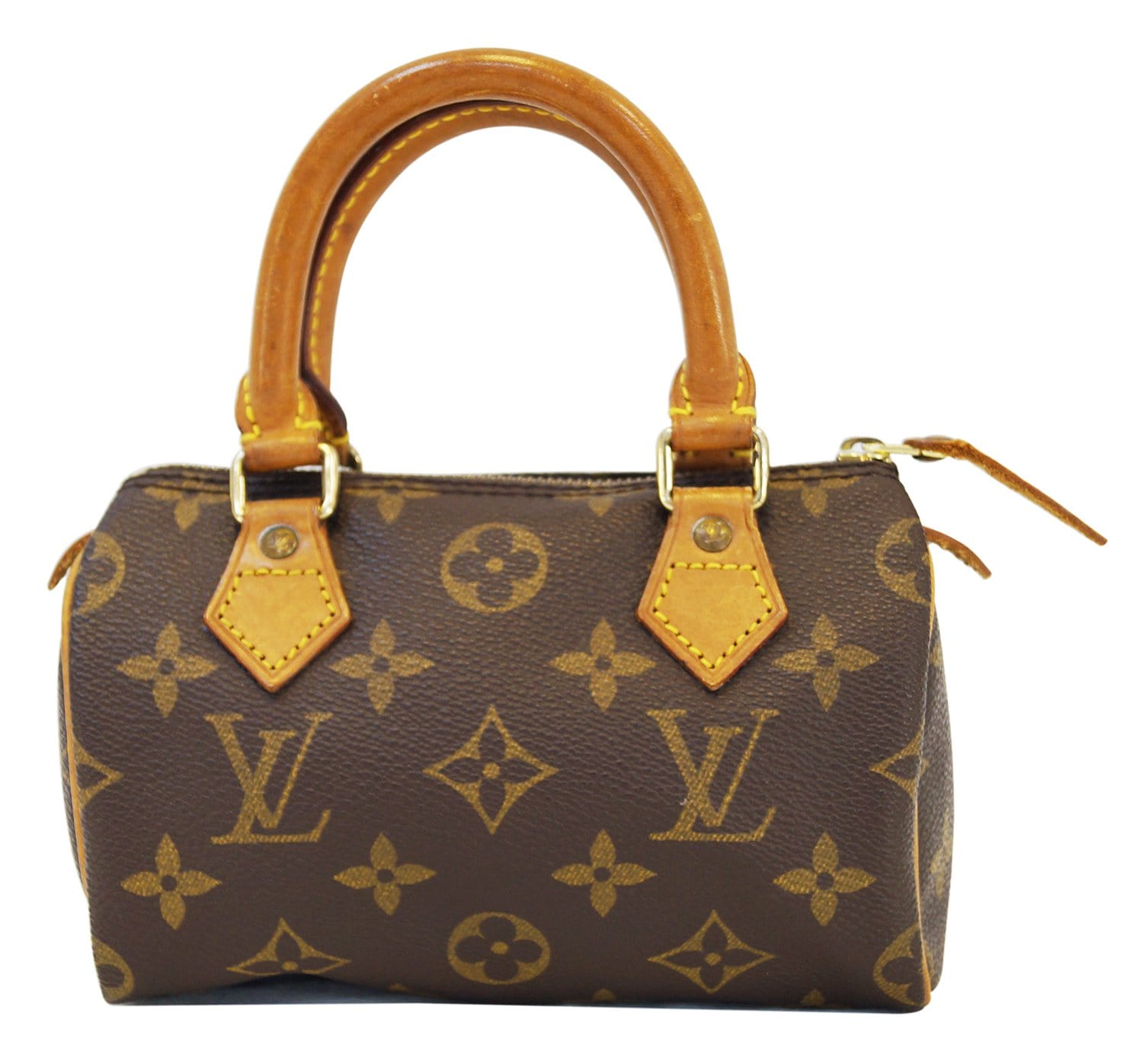 Authentic LOUIS VUITTON Monogram Mini Speedy Handbag E3207