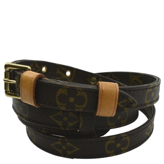 Louis-Vuitton-Monogram-Shoulder-Strap-Brown-Not-Adjustable-120cm