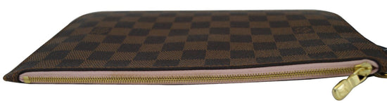 Louis Vuitton LV Women Félicie Pochette Damier Ebene Coated Canvas Pink  Monogram Flowers - LULUX