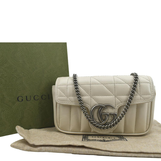 GUCCI-GG-Marmont-Super-Mini-Chain-Leather-Shoulder-Bag-476433