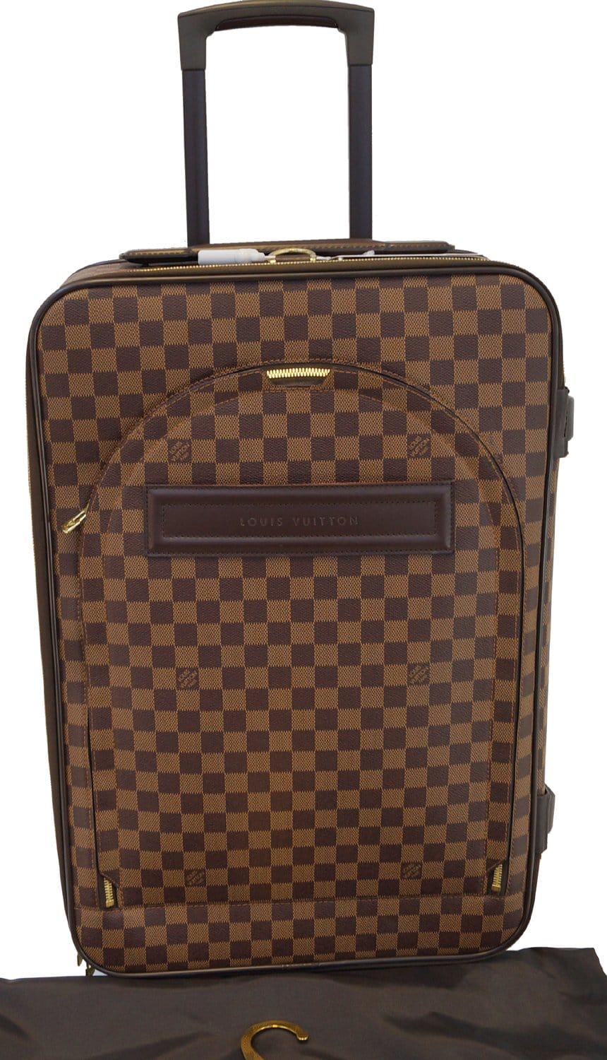 Louis Vuitton Damier Ebene PEgase 55 Rolling Luggage Trolley