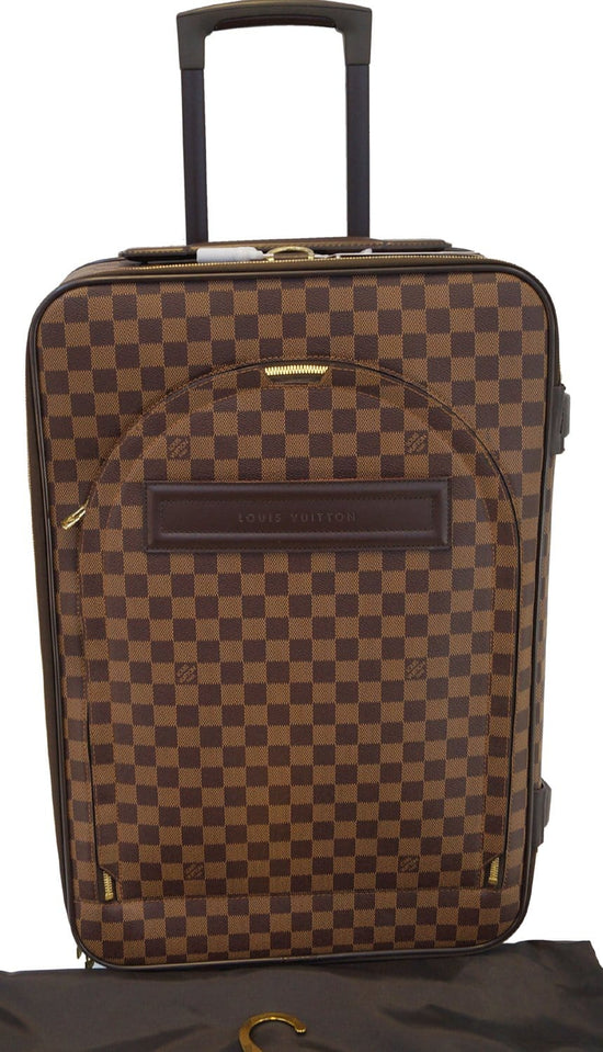 LOUIS VUITTON Monogram Pegase 55 Travel Bag Suitcase - MyDesignerly