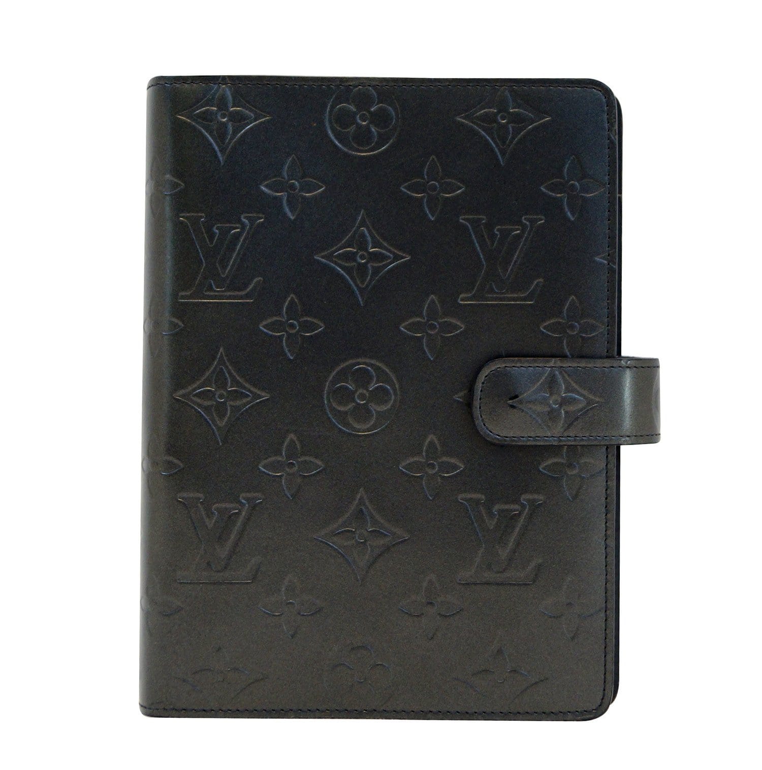 Louis Vuitton Monogram Agenda MM Diary Planner Cover s28lv14 For