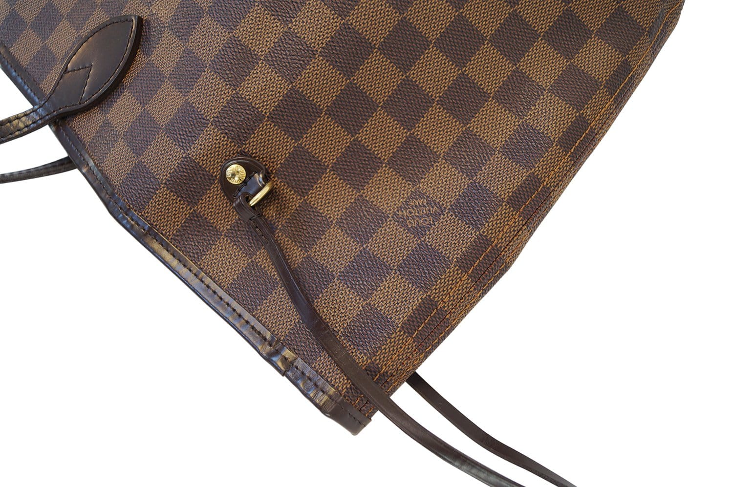 Authentic LOUIS VUITTON Damier Ebene Neverfull GM Tote Bag E3227 – Dallas Designer Handbags