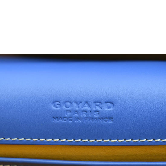 Goyard Belvedere Messenger Bag Coated Canvas PM Blue 1807252