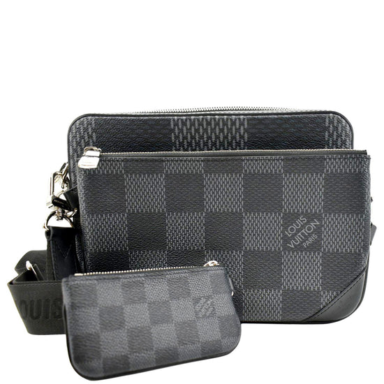 Trio Messenger Damier Infini Leather - Bags