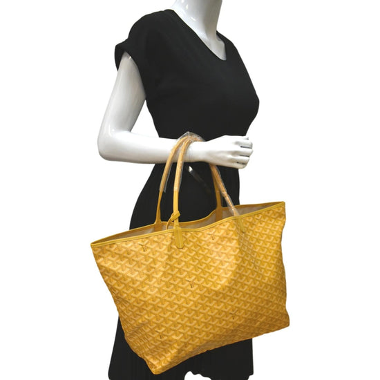 GOYARD Goyardine Saint Louis GM Yellow 516109