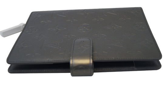 LOUIS VUITTON Suhalis Agenda MM Day Planner Cover Black - Sale