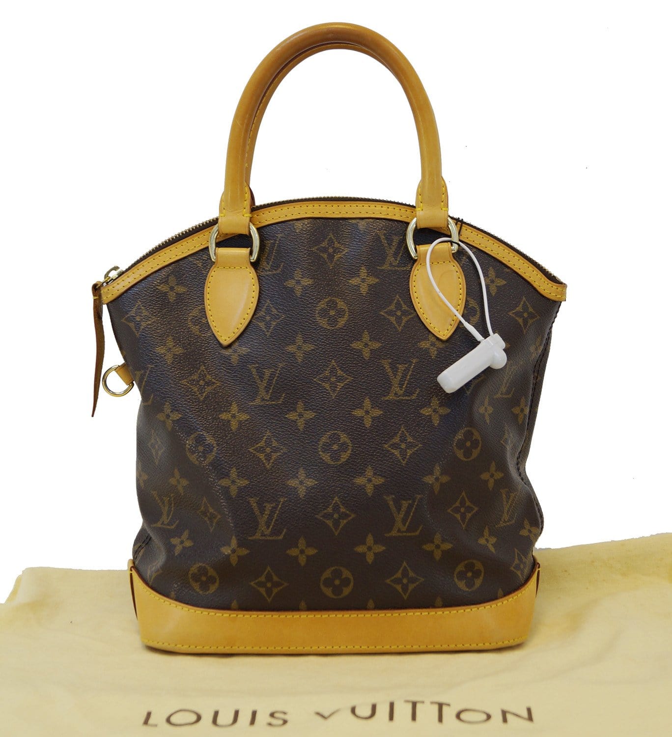 LOUIS VUITTON Canvas Lockit PM Handbag