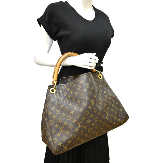 Louis Vuitton Monogram Canvas Artsy MM Shoulder Bag (SHF-19631) – LuxeDH