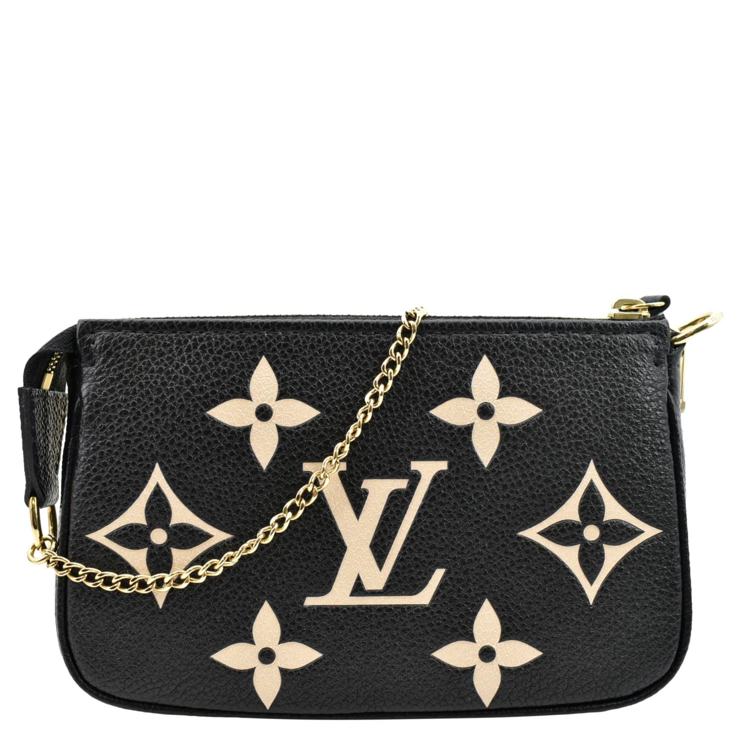 Louis Vuitton Mini Pochette Bicolor Monogram Pouch