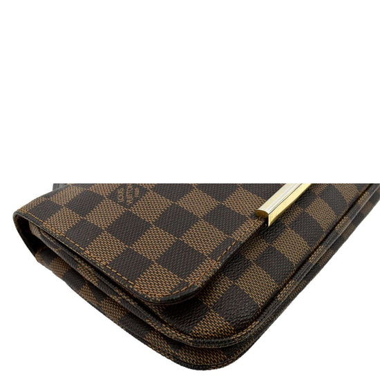 Louis Vuitton Hoxton PM Damier Shoulder Bag Women's Brown