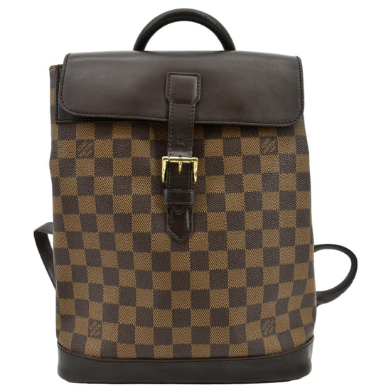 Louis Vuitton Backpack Damier Soho Brown Canvas Women's Men's N51132