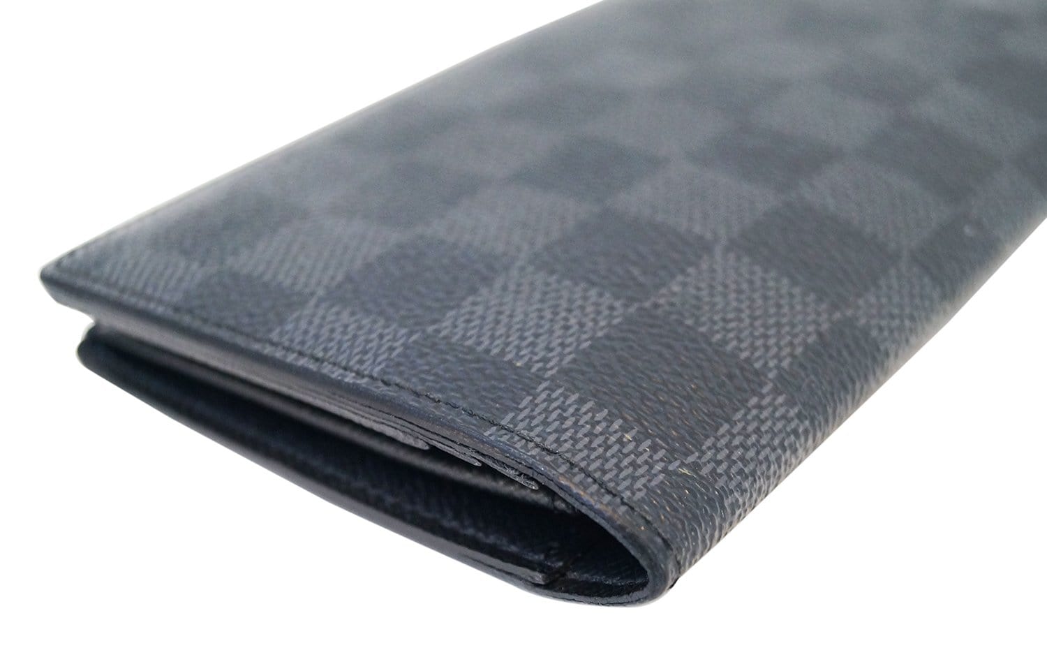 LOUIS VUITTON Damier Graphite Portefeuille Brazza Long Wallet - 20% Of