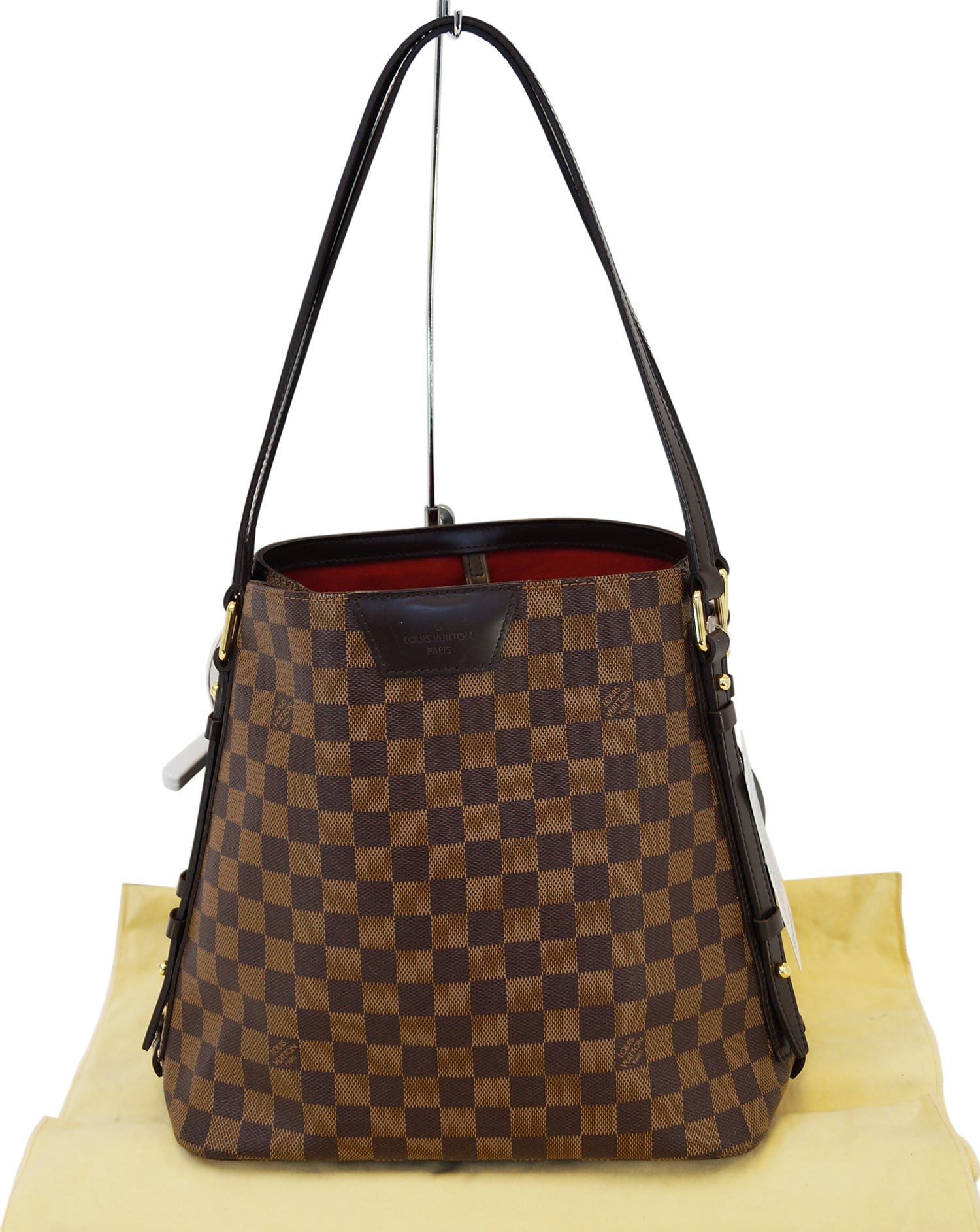 Authentic LOUIS VUITTON Cabas Rivington Damier Ebene Shoulder Bag E317 | Dallas Designer Handbags