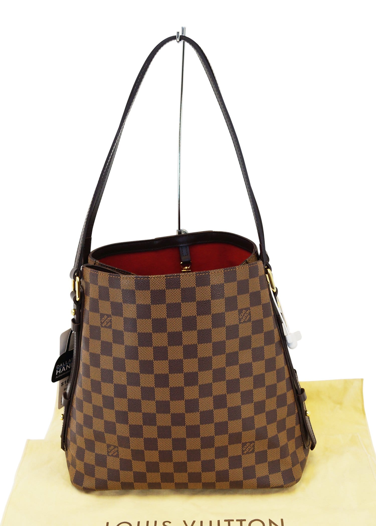 Louis Vuitton Cabas Rivington Damier Ebene Shoulder Bag