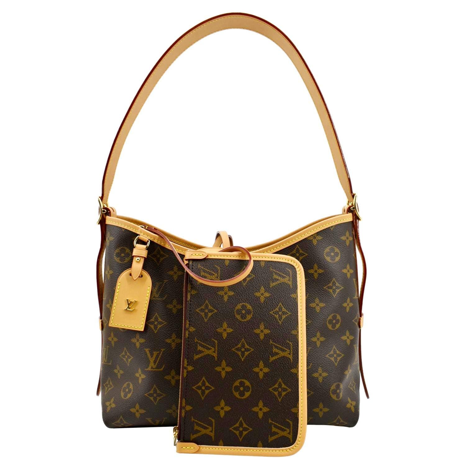 Louis Vuitton Monogram Duffle Bag PM of Coated Canvas and Gold