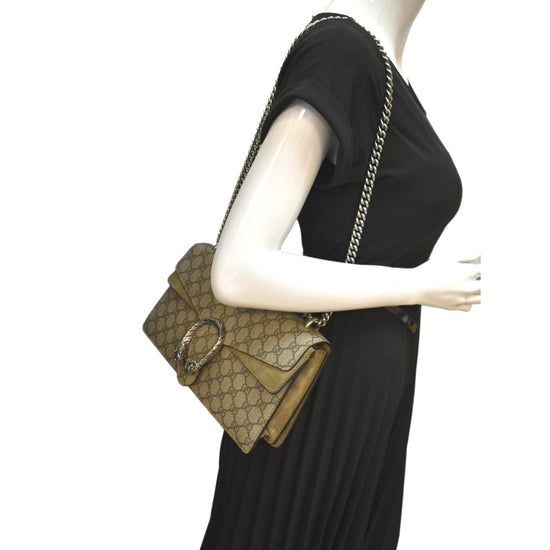 Gucci Dionysus GG Supreme Small Shoulder Bag