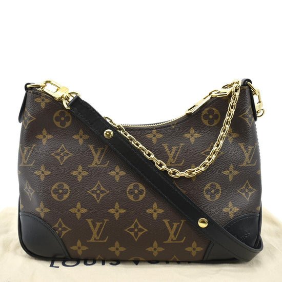 Boulogne leather crossbody bag Louis Vuitton Brown in Leather - 35285462