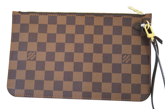 Louis Vuitton Neverfull GM clutch Beige Cloth ref.197486 - Joli Closet