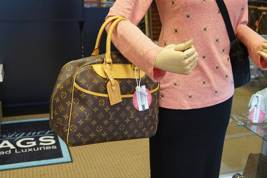 Louis Vuitton Bowling Vanity Deauville Bag Boston Handbag
