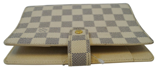 LOUIS VUITTON Damier Azur Agenda MM Day Planner Cover R20707 LV Auth 33224  ref.727969 - Joli Closet