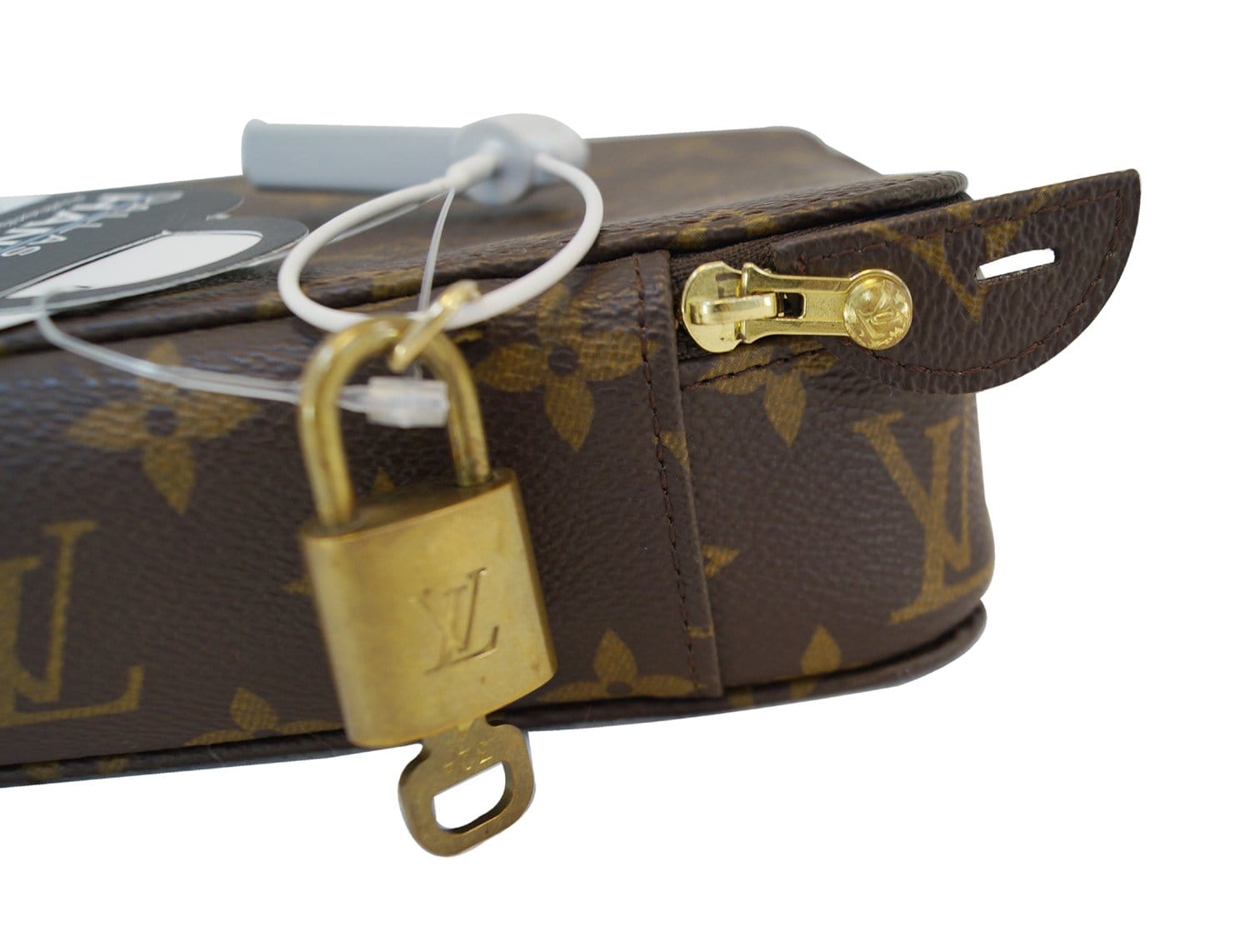 Authentic LOUIS VUITTON Monogram Canvas Monte Carlo GM Jewelry Case TT