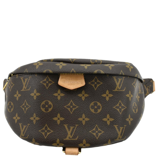 Louis Vuitton Canvas Monogram Bumbag Brown Leather ref.472052 - Joli Closet