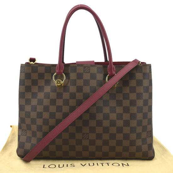 Louis Vuitton Damier Ebene Riverside Satchel Shoulder Bag - A World Of  Goods For You, LLC