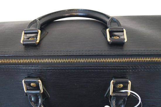 Louis Vuitton Black Epi Speedy 35 Handbag – Bagaholic
