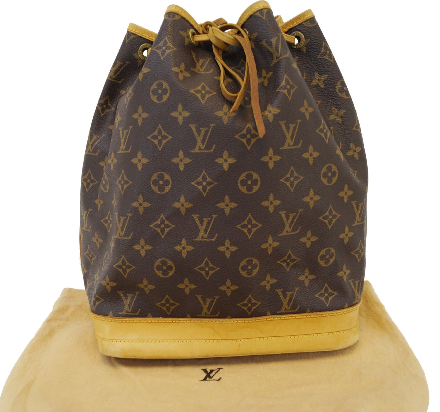 LOUIS VUITTON Shoulder Bag M42224 Noe Monogram canvas Brown Women