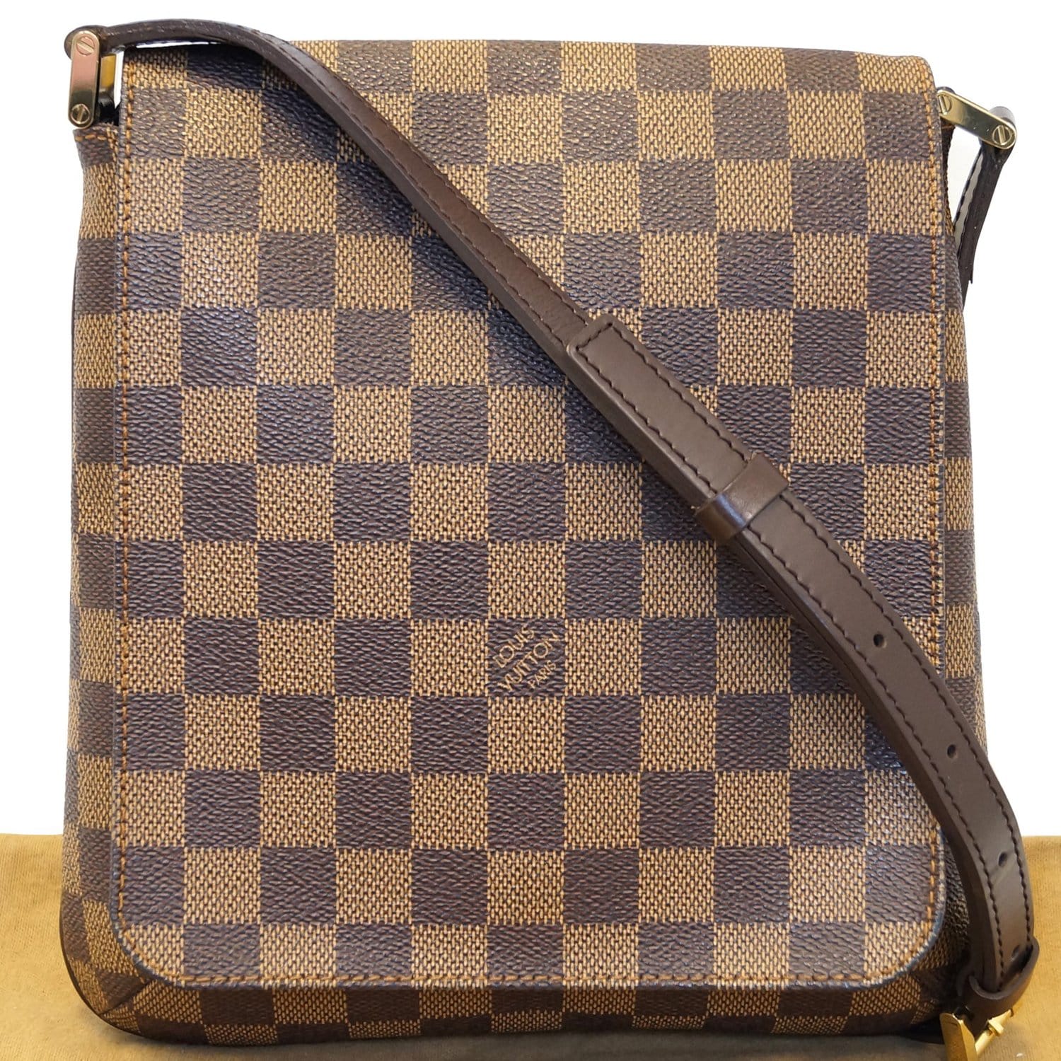 LOUIS VUITTON Damier Ebene Musette Salsa 35309