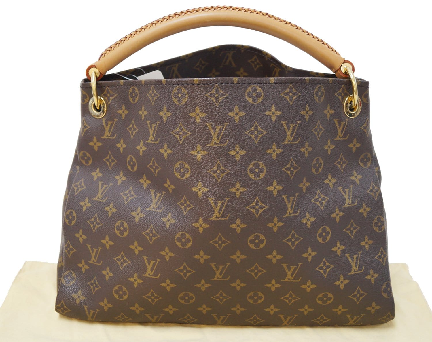 Authentic LOUIS VUITTON Monogram Canvas Artsy MM Hobo Shoulder Bag TT1