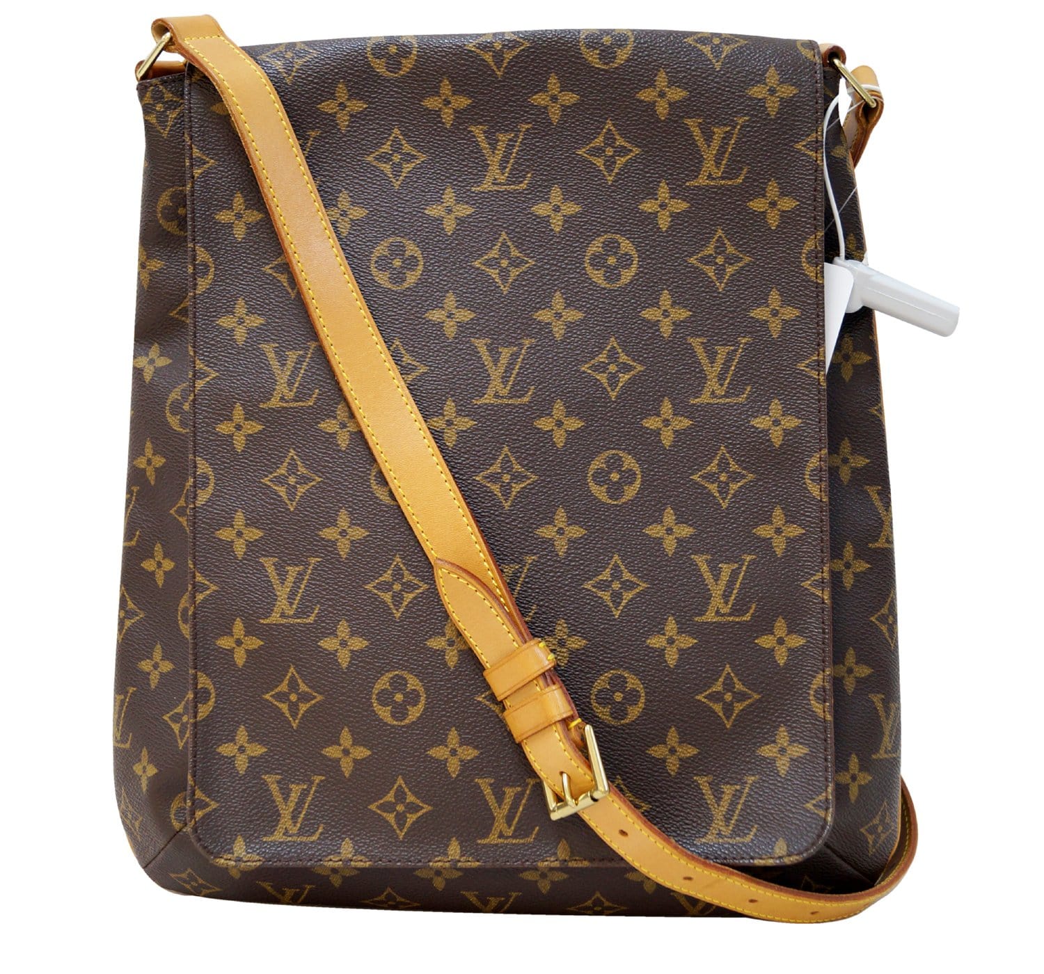 Used Brown Louis Vuitton Authentic Musette Salsa GM Monogram