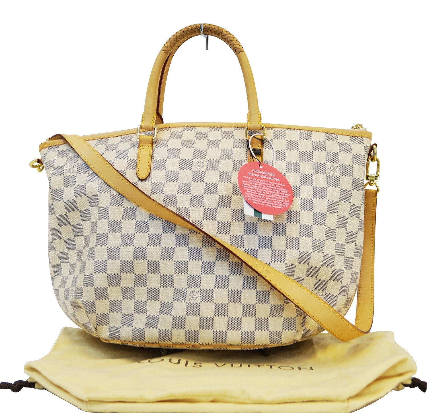 Louis Vuitton Damier Azur Canvas Riviera MM Bag - Yoogi's Closet