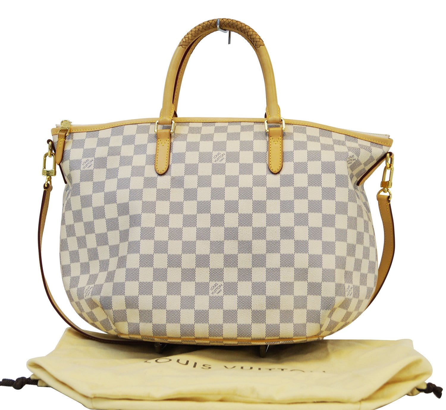 LOUIS VUITTON Damier Azur Riviera MM Handbag Shoulder Bag