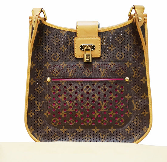 vuitton monogram perforated musette